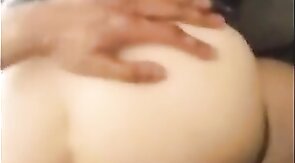 Amateur Bareback: Interracial Big Black Cock Pounds White Boy