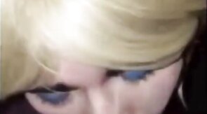 Sissy Slut Luce: Facial Fun with a Big Cock