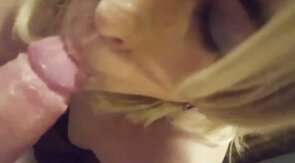 Sissy Slut Luce: Facial Fun with a Big Cock