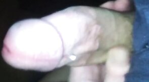 Fat Monster Cock Gets Jerked by a Twink in Bed