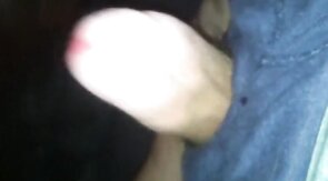 Fat Monster Cock Gets Jerked by a Twink in Bed