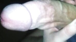 Fat Monster Cock Gets Jerked by a Twink in Bed