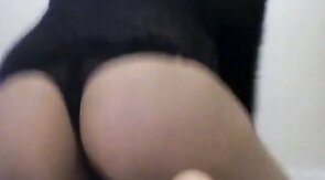 Femboy Twink Shakes His Booty in Emo Amateur Video