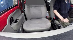 Pipe en Voiture: Branlette en Plein Air