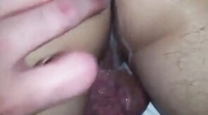 Asian Muscle Boy Takes on Three Bareback Loads