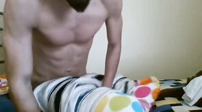 Solo Male Orgasm with Sex Toy