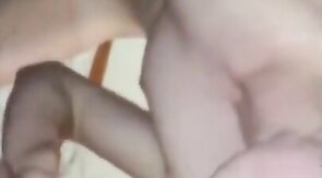 Twink in Pink Chastity Cage Sucks Amateur Dick