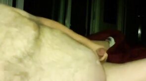 Silver Fox Jacks Off