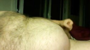 Silver Fox Jacks Off