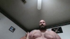 Fat Daddy Bear Takes it Like a Pro