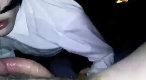 Old Man Receives Blowjob from Crossdresser