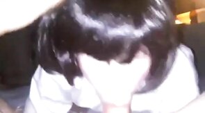 Old Man Receives Blowjob from Crossdresser