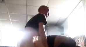 Big-Cock Military Men Have a Quickie in Boot Camp
