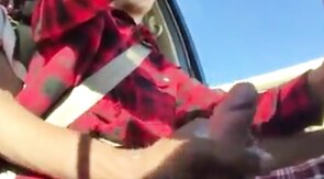 Twink Handjob in the Car
