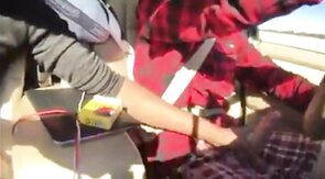 Twink Handjob in the Car