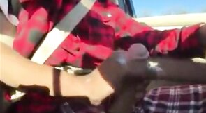 Twink Handjob in the Car