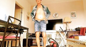 I put on underwear then I take it off