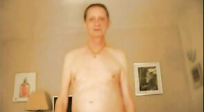 nude with an elastic and rings