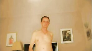 nude with an elastic and rings