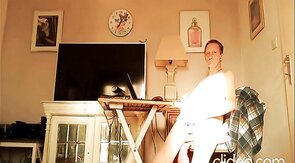wanking in the sun in front of my computer