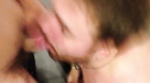 Covering My Buddy's Face with Cum