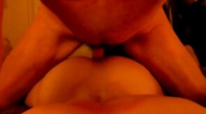 Moaning Daddy Cums Inside