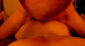 Moaning Daddy Cums Inside