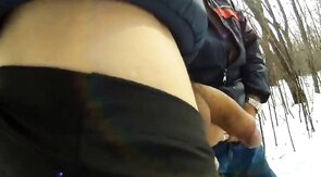 Outdoor Amateur Cock Sucking