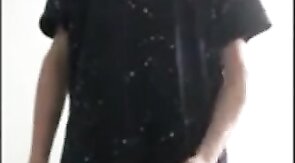 Twink's Glasses Pop Off During Huge Handjob