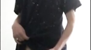 Twink's Glasses Pop Off During Huge Handjob