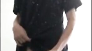 Twink's Glasses Pop Off During Huge Handjob