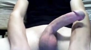 Big-Cock Twink Shows Off His Circumcised Mushroom Head