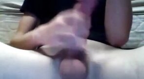 Big-Cock Twink Shows Off His Circumcised Mushroom Head