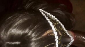 Black Cock Blowjob by Crossdresser Slut