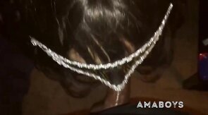 Black Cock Blowjob by Crossdresser Slut