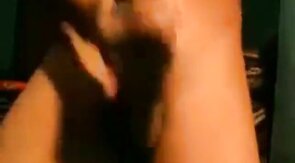 Ebony Twink's Steamy Solo Session