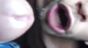 Bukkake Facial for the Horny Amateur Man