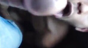 Bukkake Facial for the Horny Amateur Man