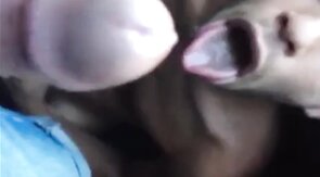 Bukkake Facial for the Horny Amateur Man
