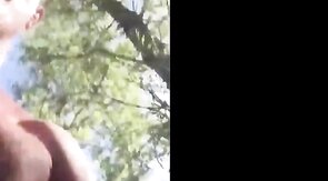 Latin Outdoor Fuck with a Big-Cock Twink