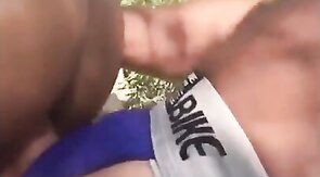 Latin Outdoor Fuck with a Big-Cock Twink