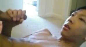 Asian Twink Rides Dildo For Huge Orgasm