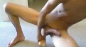 Asian Twink Rides Dildo For Huge Orgasm