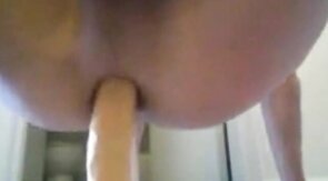 Asian Twink Rides Dildo For Huge Orgasm