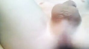 Emo Twink Rides Hairbrush for Intense Solo Orgasm