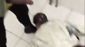 Daddy's Piss Drinking Twink in the Locker Room