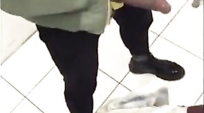 Daddy's Piss Drinking Twink in the Locker Room