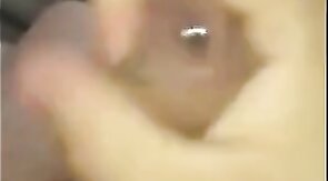 Huge Cum Shot After a Quick Solo Session