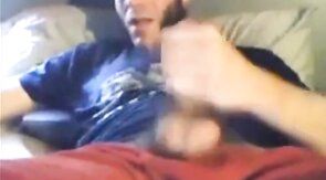 Daddy Shoots 10 Loads - Amateur Webcam Handjob