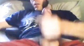 Daddy Shoots 10 Loads - Amateur Webcam Handjob
